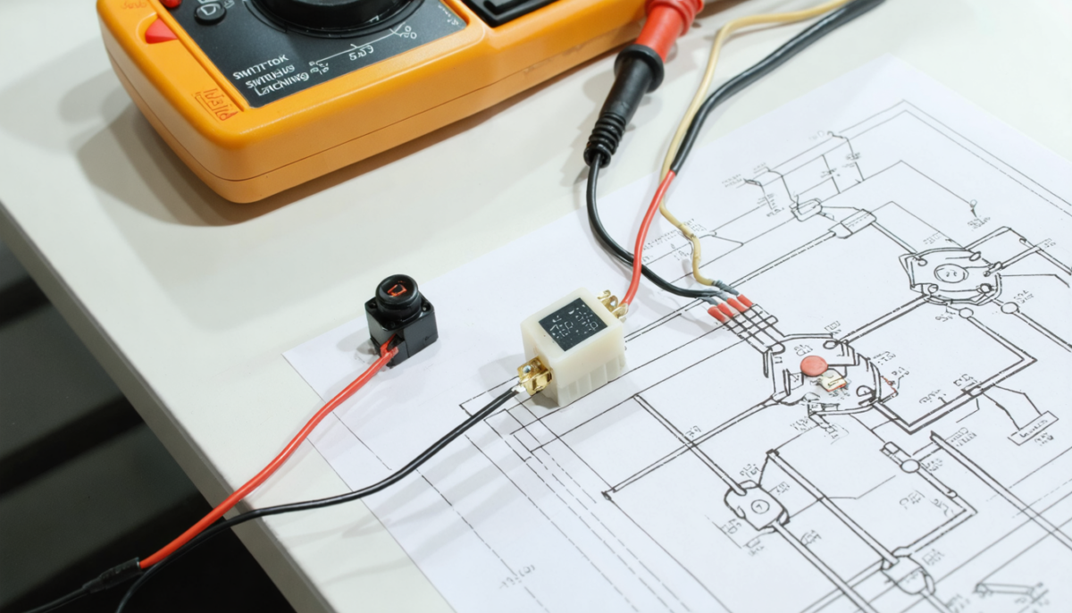 découvrez notre guide pratique illustré sur le bouton poussoir sans télérupteur, avec des schémas détaillés pour comprendre son fonctionnement et son installation.