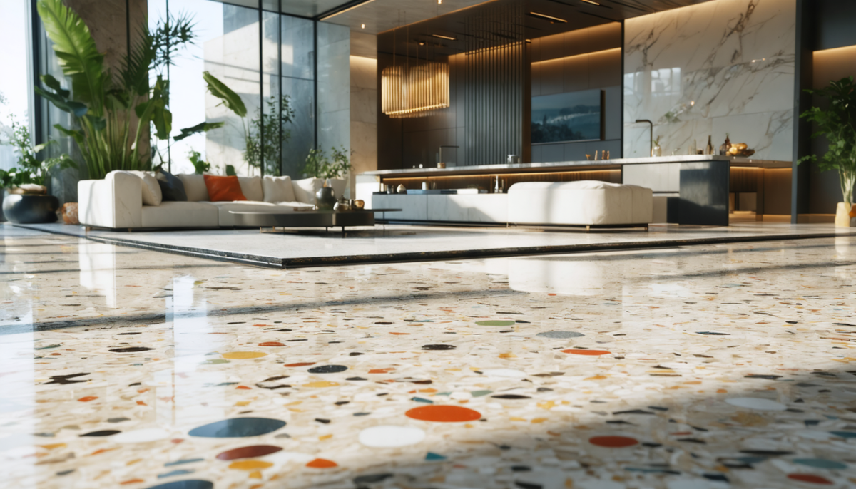 découvrez tout sur le terrazzo : son style unique, ses multiples applications, son coût et les alternatives possibles pour sublimer vos espaces avec élégance et originalité.