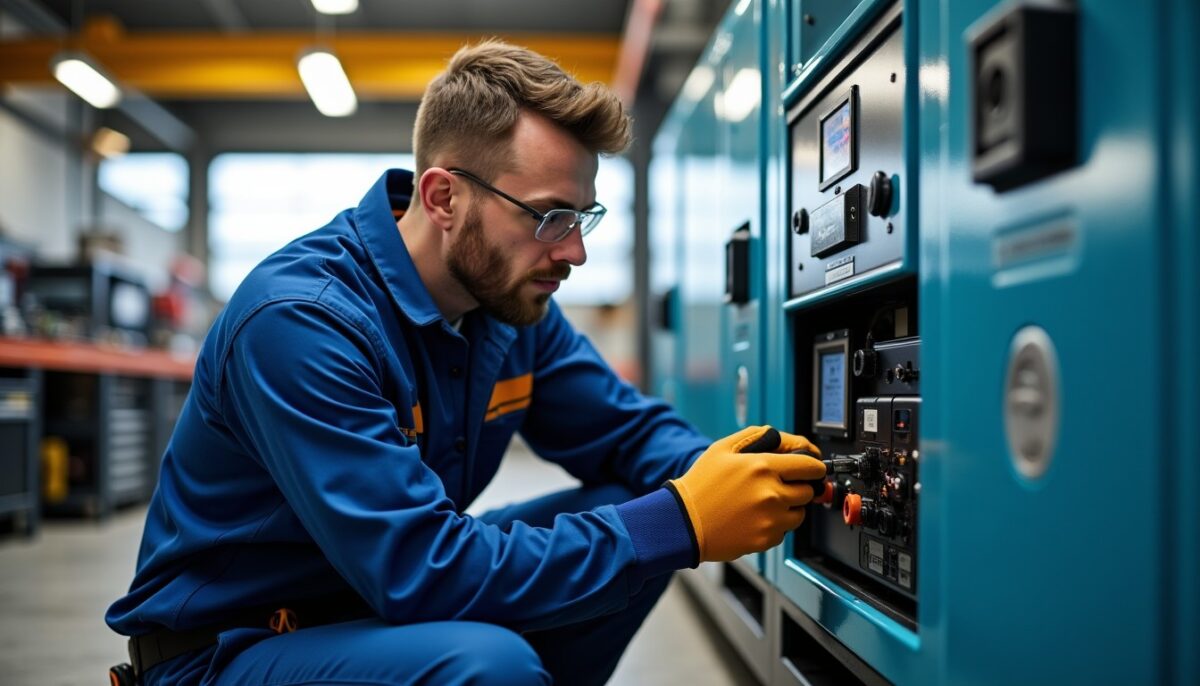 Électricien spécialiste en génératrices : installation sûre et performante