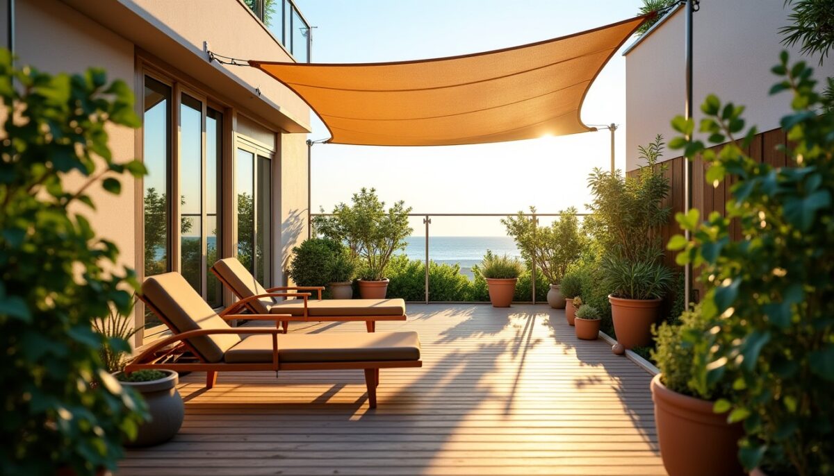 Voile d'Ombrage pour Balcon : L'Alliance Parfaite entre Protection UV et Confort Estival